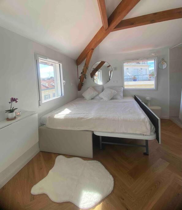 Heart Of Nice-Rooftop Seaside Studio Exterior photo